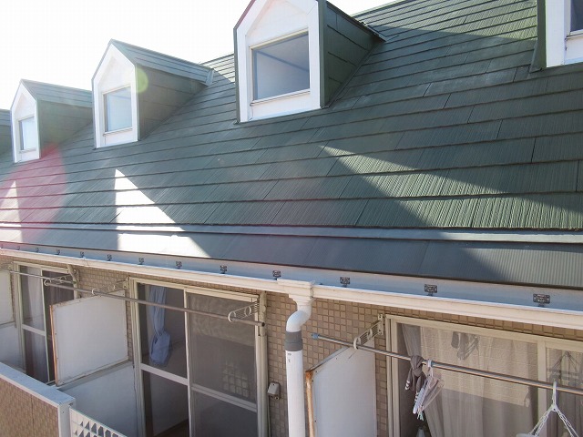 昭和町　屋根塗装　調査